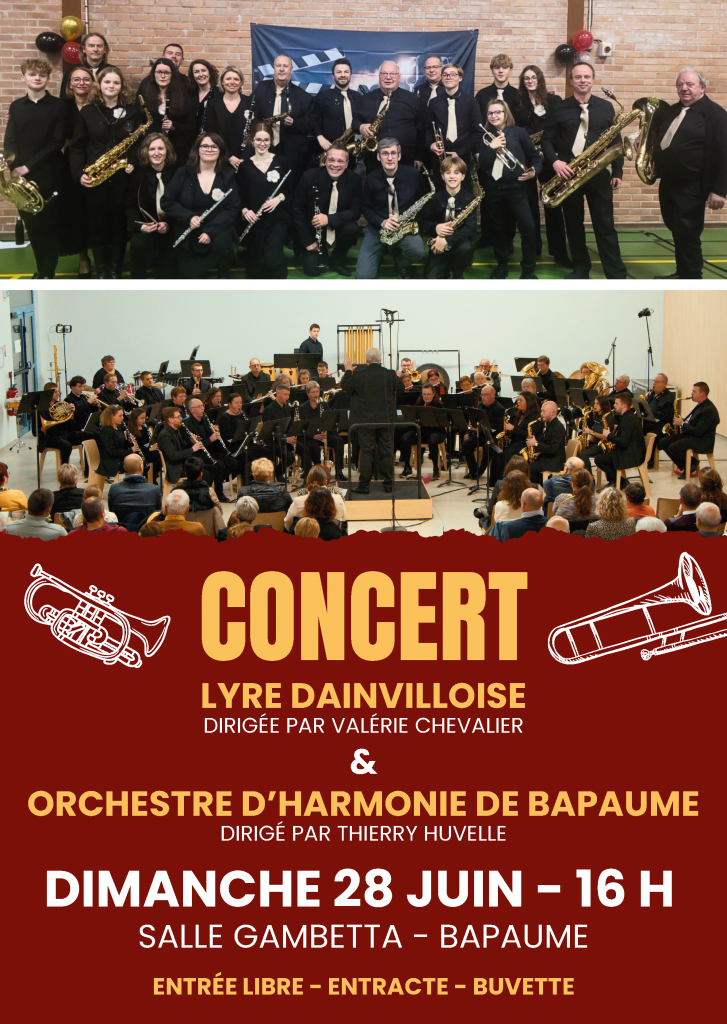 Concert Orchestre d’Harmonie de Bapaume