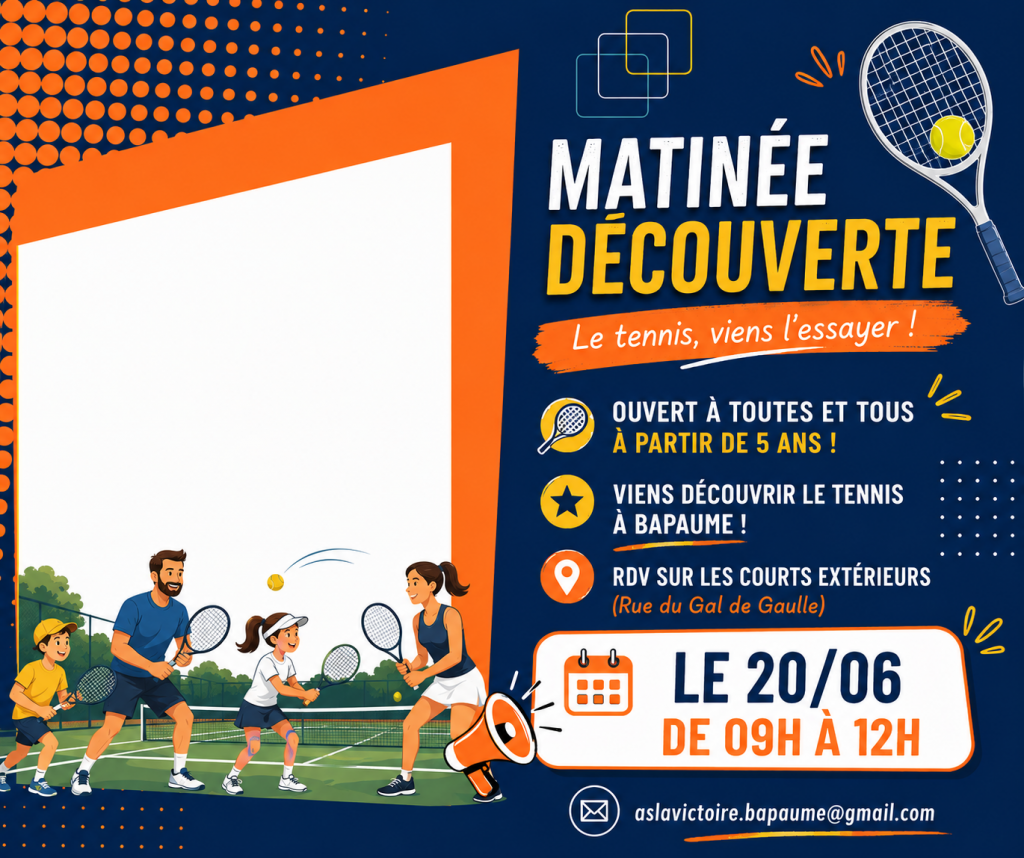 Matinée découverte Tennis